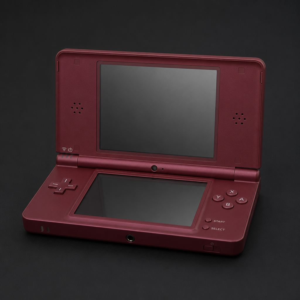 Nintendo Dsi Xl - BURGURDY (Pre-Loved) + Pokemon Heart Gold